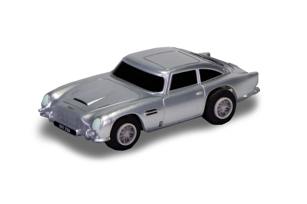 Scalextric Micro Autos – James Bond DB5 Goldfinger – Spielzeug-Slotauto für die Verwendung mit Mikro Rennstrecken oder Set, kleine Kinder-Geschenkideen für Jungen/Mädchen ab 4 Jahren