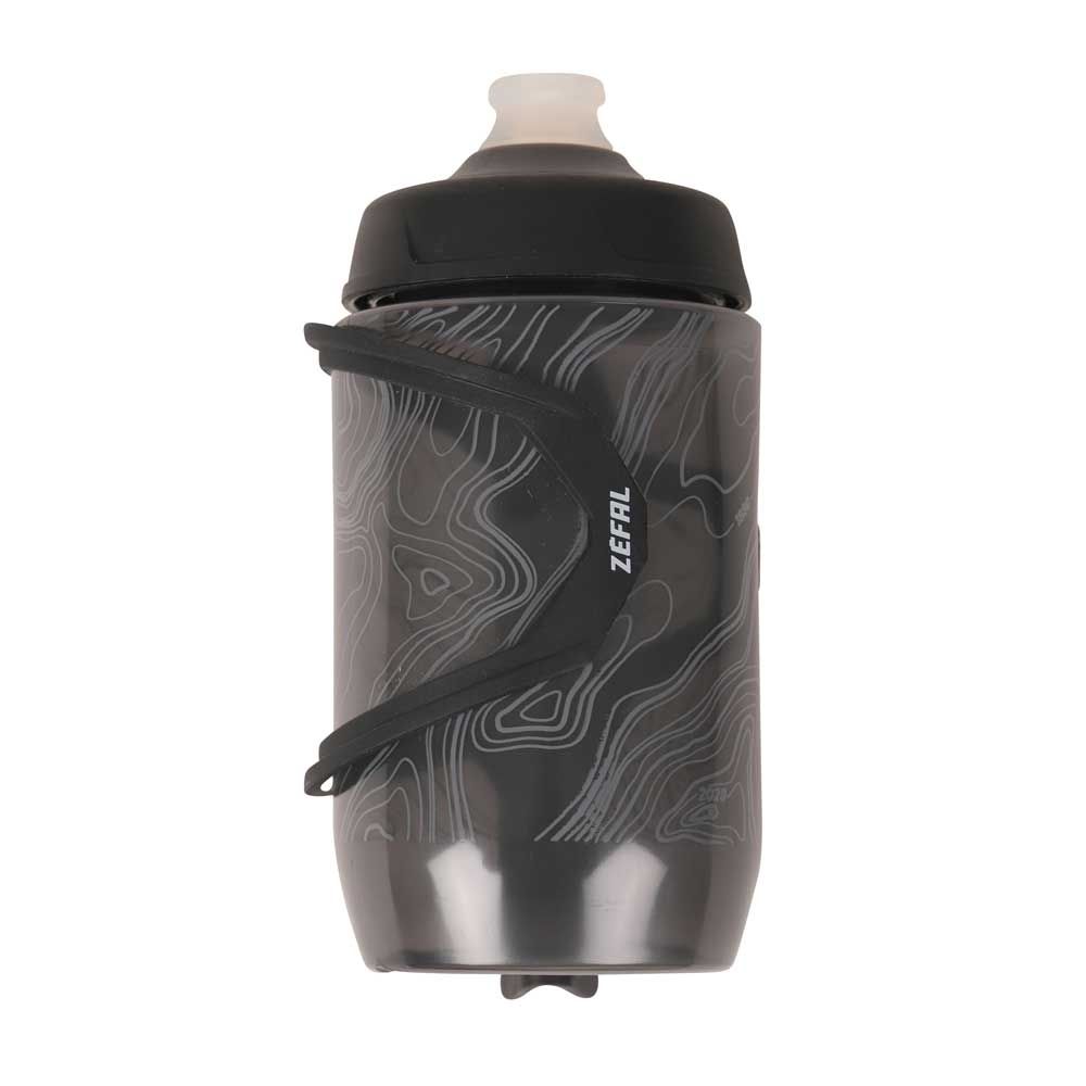 Zéfal Unisex Pulze Z2 & Sense Pro 50 Set mit Flasche und Käfig, Schwarz, Nicht zutreffend