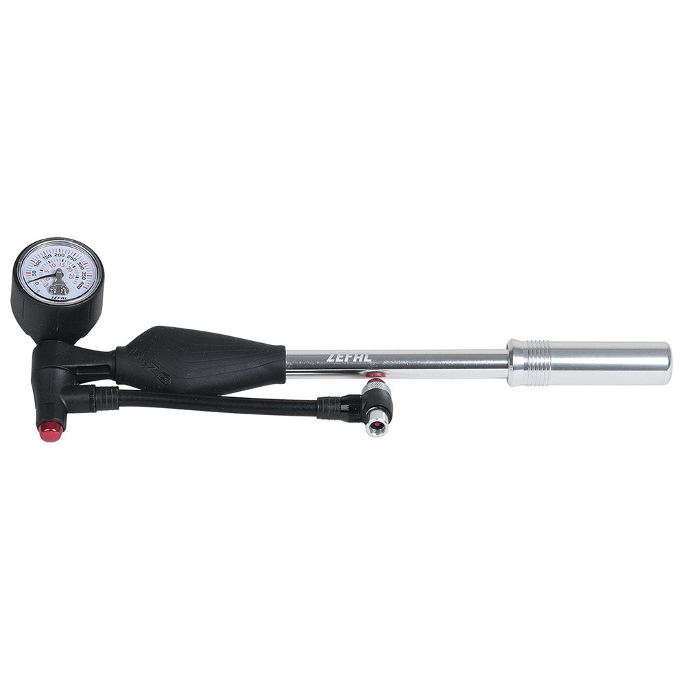 Zefal Z Shock MTB Shock Pump, Black/Silver, Universal