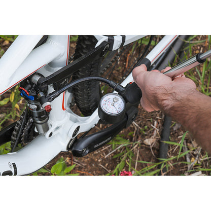 Zefal Z Shock MTB Shock Pump, Black/Silver, Universal