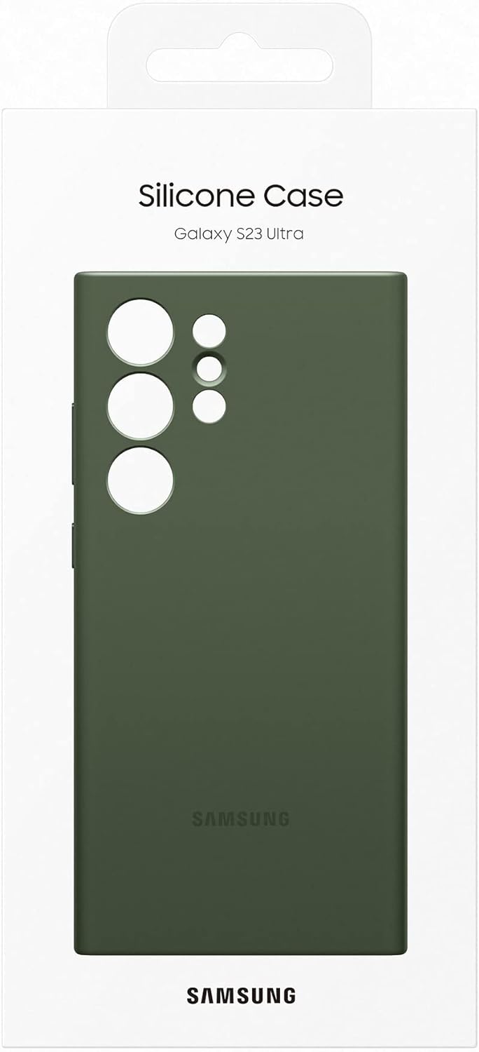 Samsung Galaxy S23 Ultra Silicone Case Khaki Khaki Silicone Case S23 Ultra