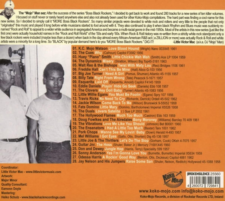 The 'Mojo' Man Presents: More Boss Black Rockers: Hey Doll Baby - Volume 9