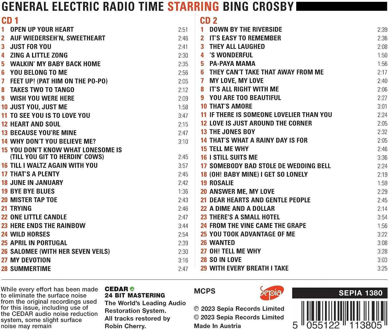 General Electric Radio Time
