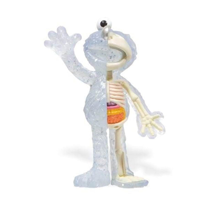Mighty Jaxx - XXRAY (Elmo - Clear Glitter) Vinyl Art Collectible /Figures