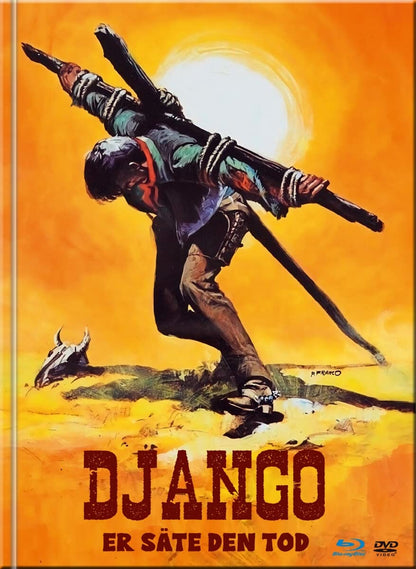Django - Er säte den Tod (Uncut Limited Mediabook, in HD neu abgetastet Booklet)