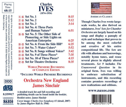 Charles Ives: Complete Sets for Chamber Orchestra