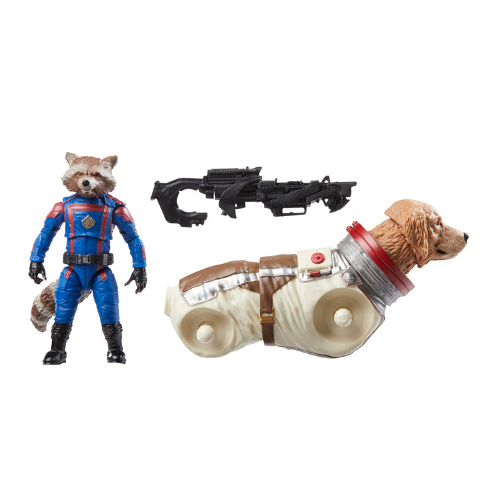 Marvel Legends Series Rocket, Guardians of The Galaxy Vol. 3 6-Inch Collectible Action Figures, Toys for Ages 4 and Up
