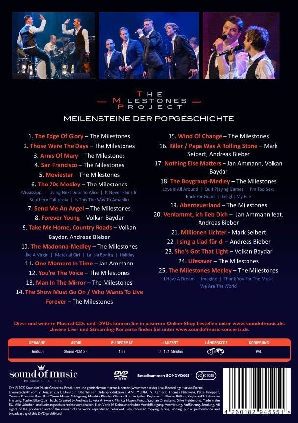 AMMANN, JAN / BAYDAR, VOLKAN / BIEBER, ANDREAS / SEIBERT, MARK - THE MILESTONES PROJECT: MEILENSTEINE DER POPGESCHICHTE