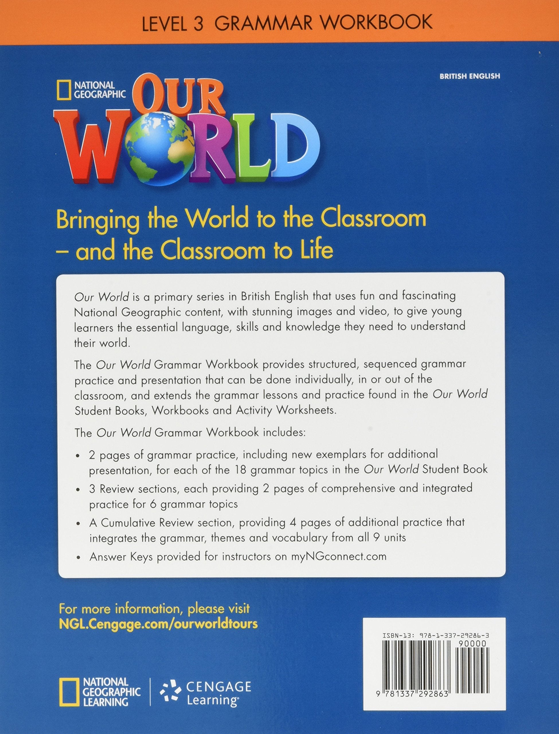 Our World 3: Grammar Workbook (British English)