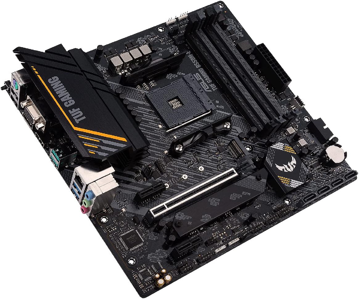 ASUS TUF GAMING B550M-E AM4 B550 DUAL M.2 DP HDMI AURA MB, 90MB17U0-M0EAY0 microATX B550 E