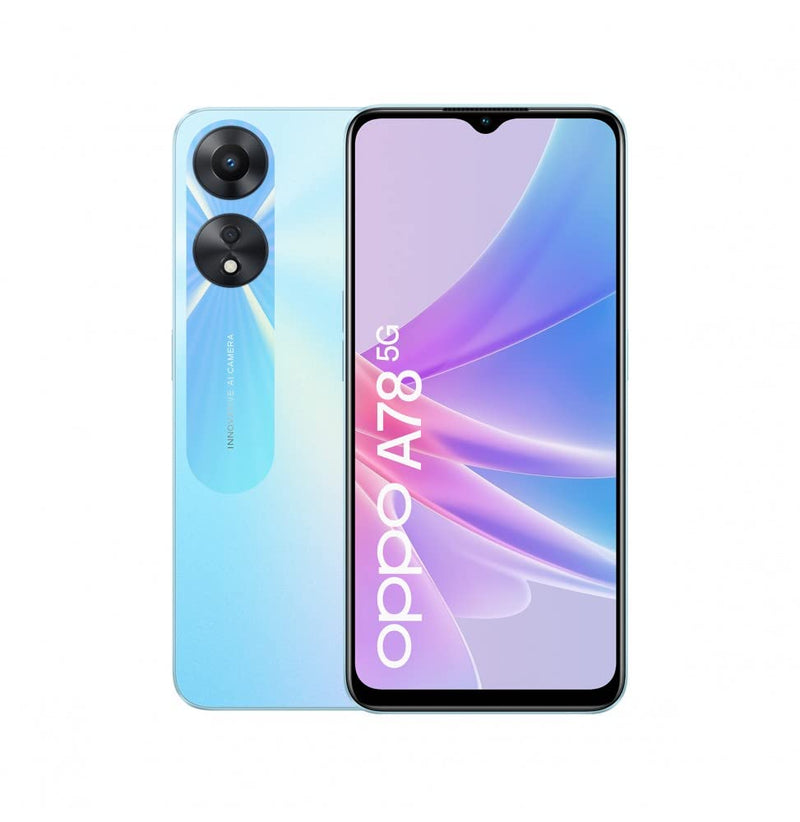 Smartphone Oppo A78 5G Mediatek Dimensity 700 Blue 128 Gb 8 Gb Ram 6,43``