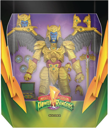 SUPER7 Mighty Morphin Power Rangers figurine Ultimates Goldar 20 cm