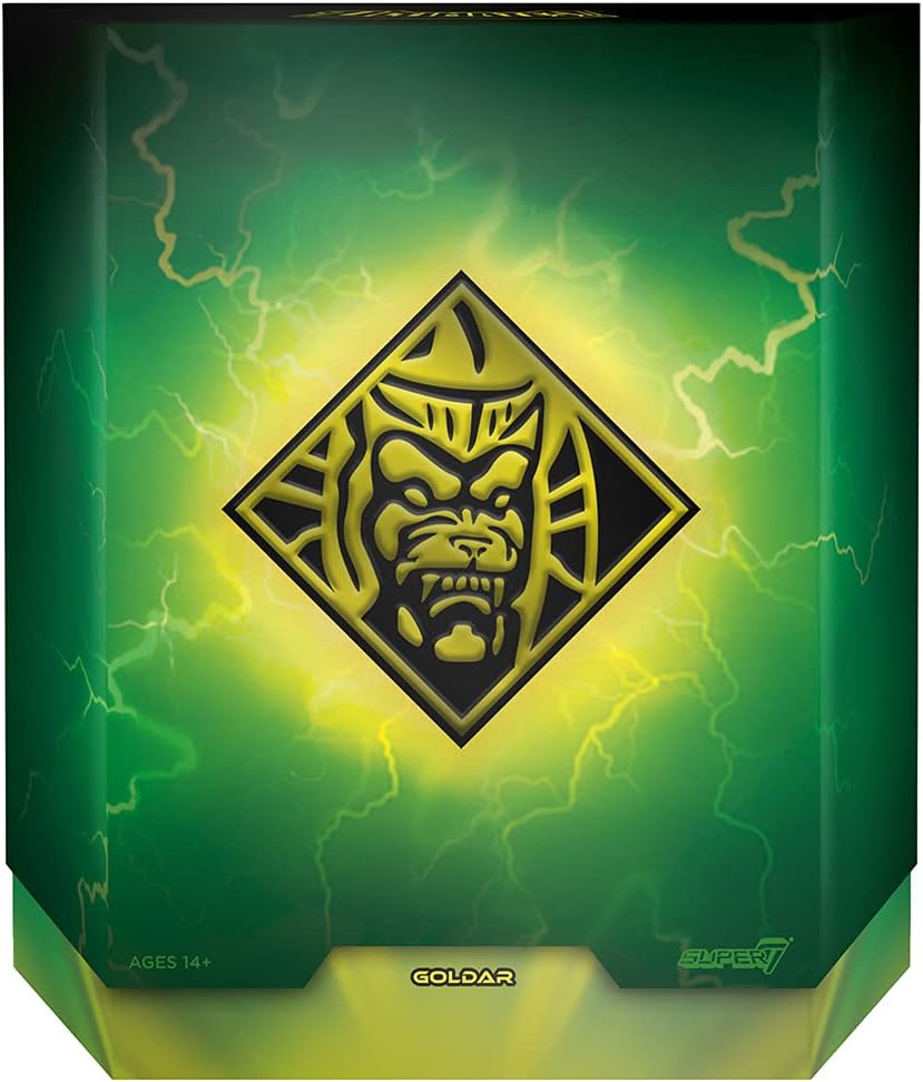 SUPER7 Mighty Morphin Power Rangers figurine Ultimates Goldar 20 cm