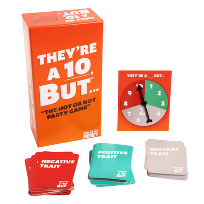 WHAT DO YOU MEME? They're a 10 But.The Hot or Not Party Game