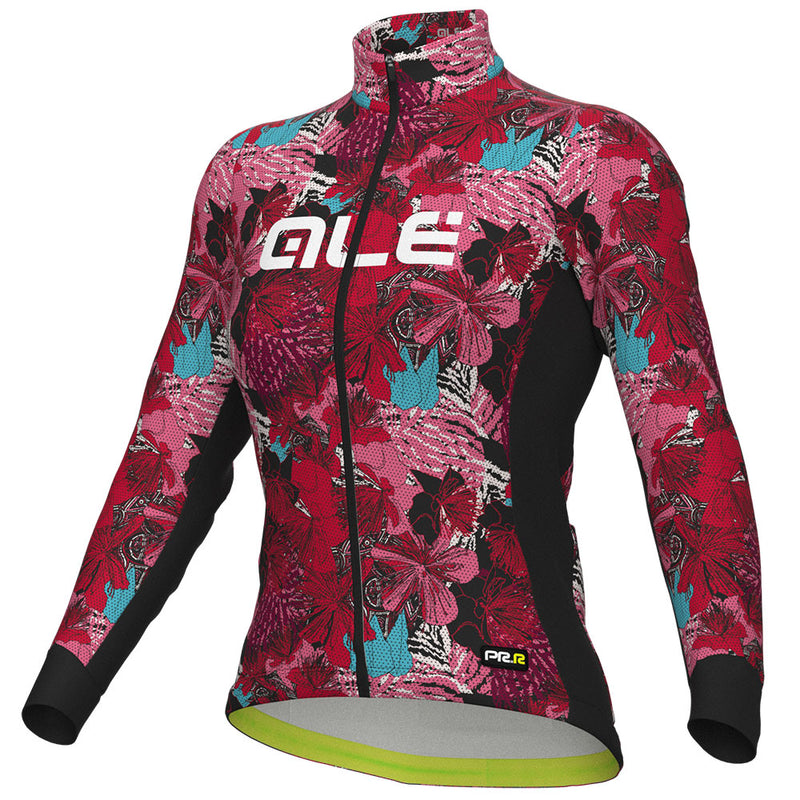 Alé Clothing Amazzonia PR-R Womens LS Jersey Black/Pink M
