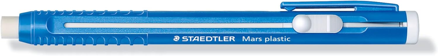 Staedtler Mars Plastic Eraser Holder for Graphite in Display Box (Set of 20