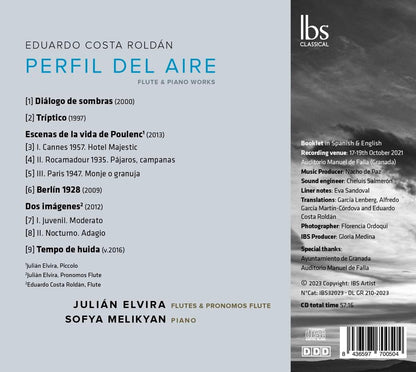 Eduardo Costa Roldán: Perfil Del Aire: Flute & Piano Works