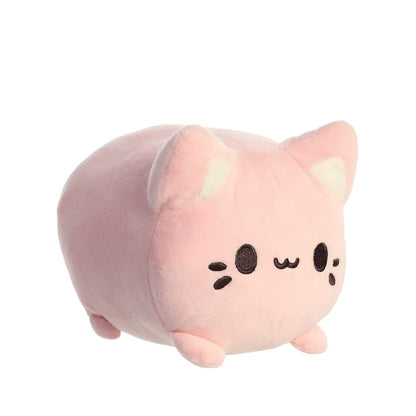 Aurora, 14273, Tasty Peach Strawberry Meowchi, 7In, Eco-friendly soft toy, Pink