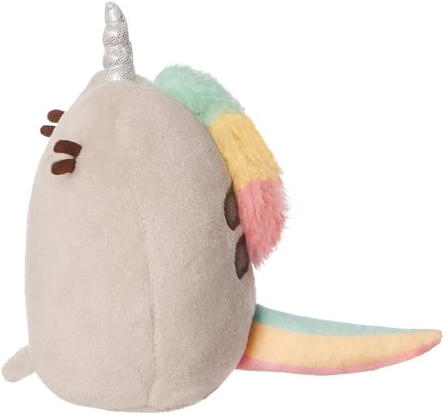 AURORA Pusheenicorn Sitting Small, Eco-friendly soft toy, Grey