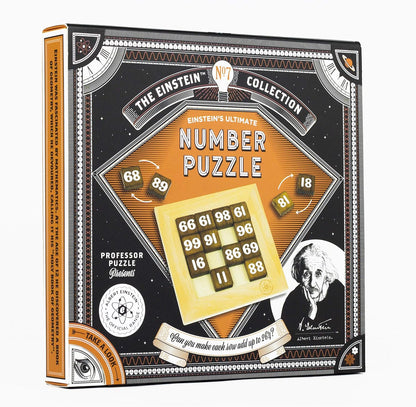Professor Puzzle 3D Brain Teaser Puzzle - The Einstein Collection Ultimate Number Puzzle, Brain Game