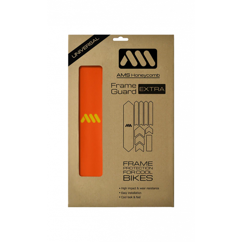 All Mountain Style AMS High Impact Frame Guard Extra Solids – Protects your bike from scratches and dings