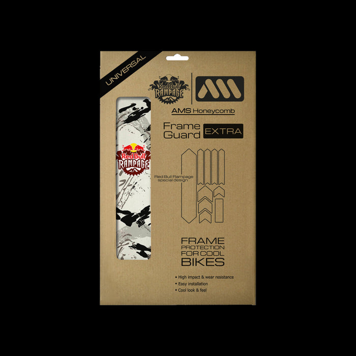 All Mountain Style Frame Guard Extra Red Bull Ram Grey