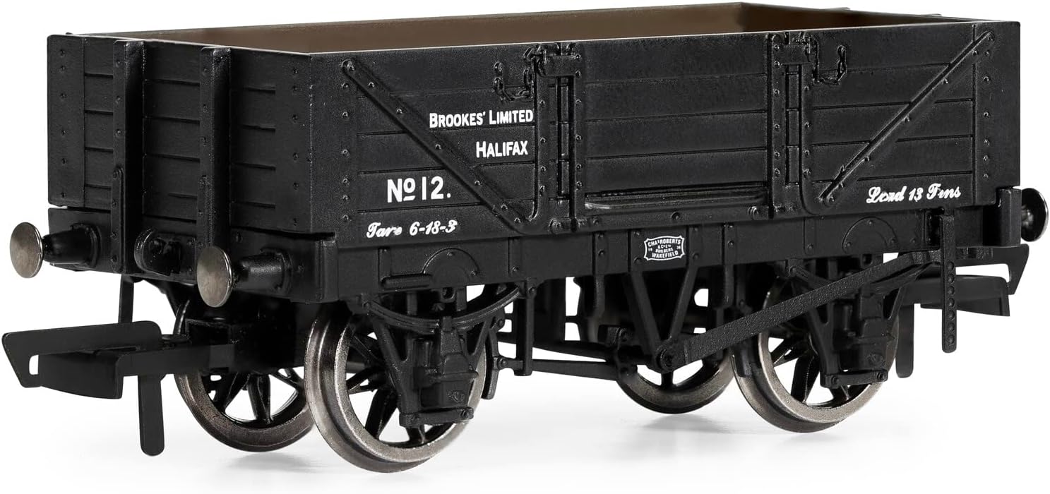 Hornby R60190 4 Plank Wagon, Brookes Limited - Era 3 Freight Wagons