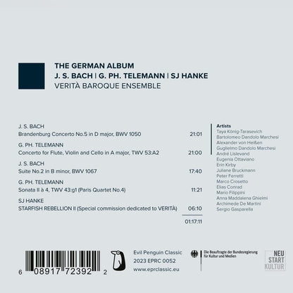 J. S. Bach/G. Ph. Telemann/SJ Hanke: The German Album