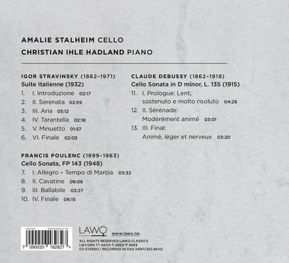 Amalie Stalheim/Christian Ihle Hadland: Stravinsky/Poulenc/...