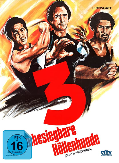 3 unbesiegbare Höllenhunde (Death Machines) - Mediabook - Cover C