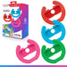 Oniverse - Pack Of 4 Racing Wheel Controller Holders - Blue/Red/Green/Pink