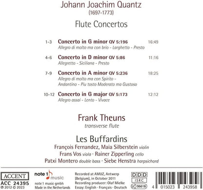 Johann Joachim Quantz: Flute Concertos