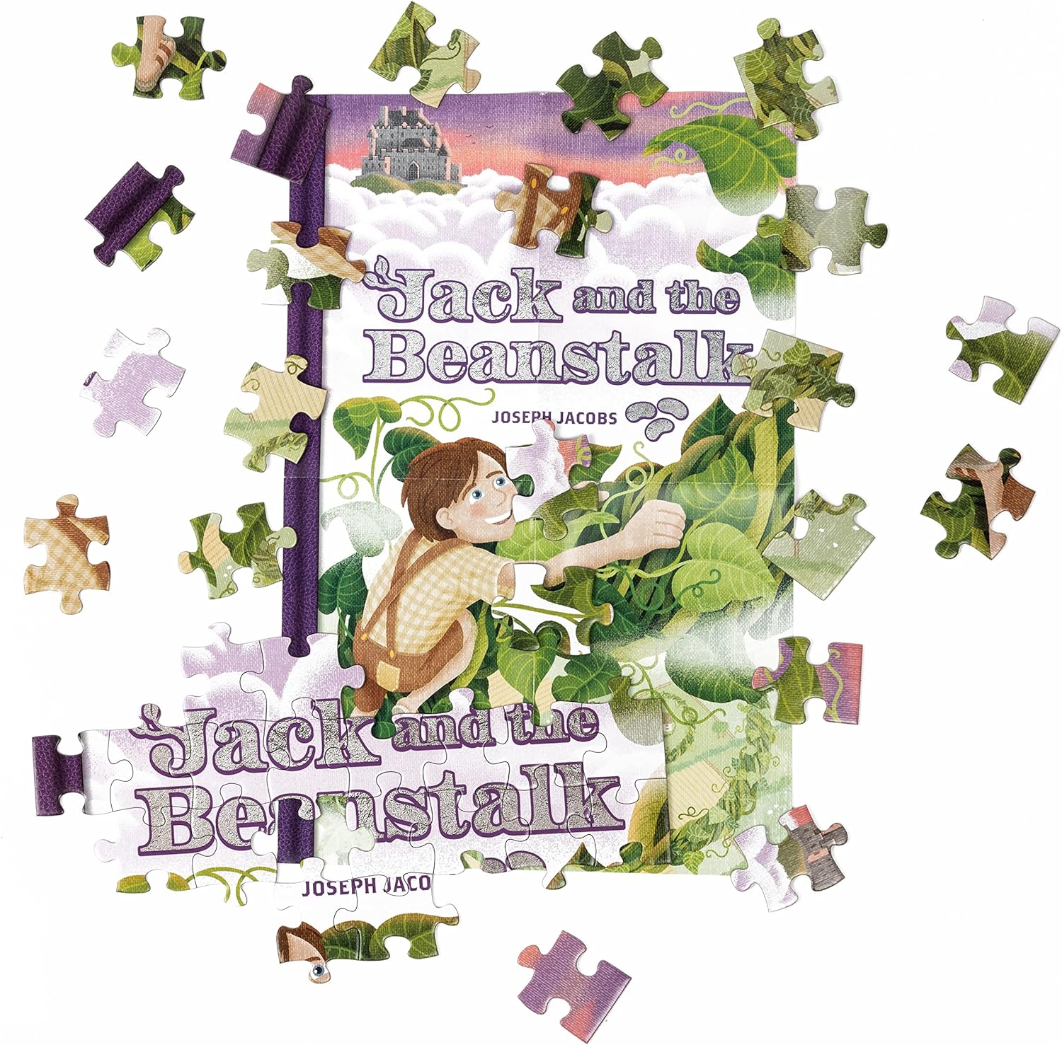 Professor Puzzle-JL7915 Jack and The Beanstalk Juego, Color, único (JL7915