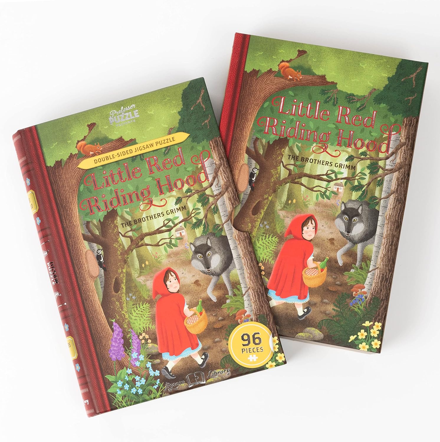 Professor Puzzle-JL7916 Little Red Riding Hood Juego, Color, único (JL7916