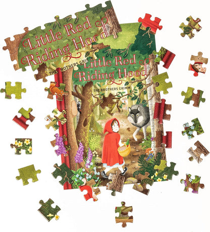 Professor Puzzle-JL7916 Little Red Riding Hood Juego, Color, único (JL7916