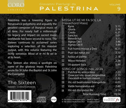 Giovanni Pierluigi Da Palestrina - Volume 9
