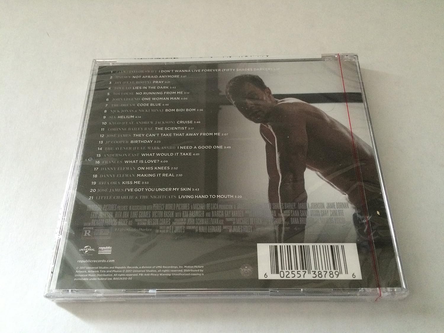 Fifty Shades Darker: Original Motion Picture Soundtrack (+ 3 Bonus Tracks)