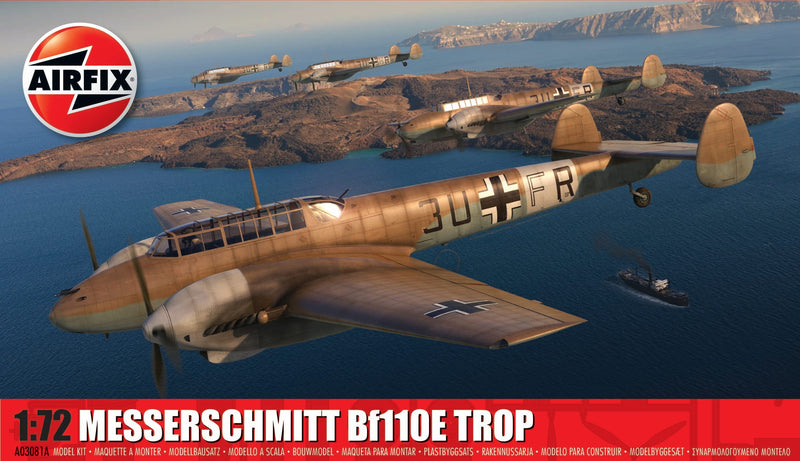 Messerschmitt Bf110E/E-2 TROP Modellbausatz