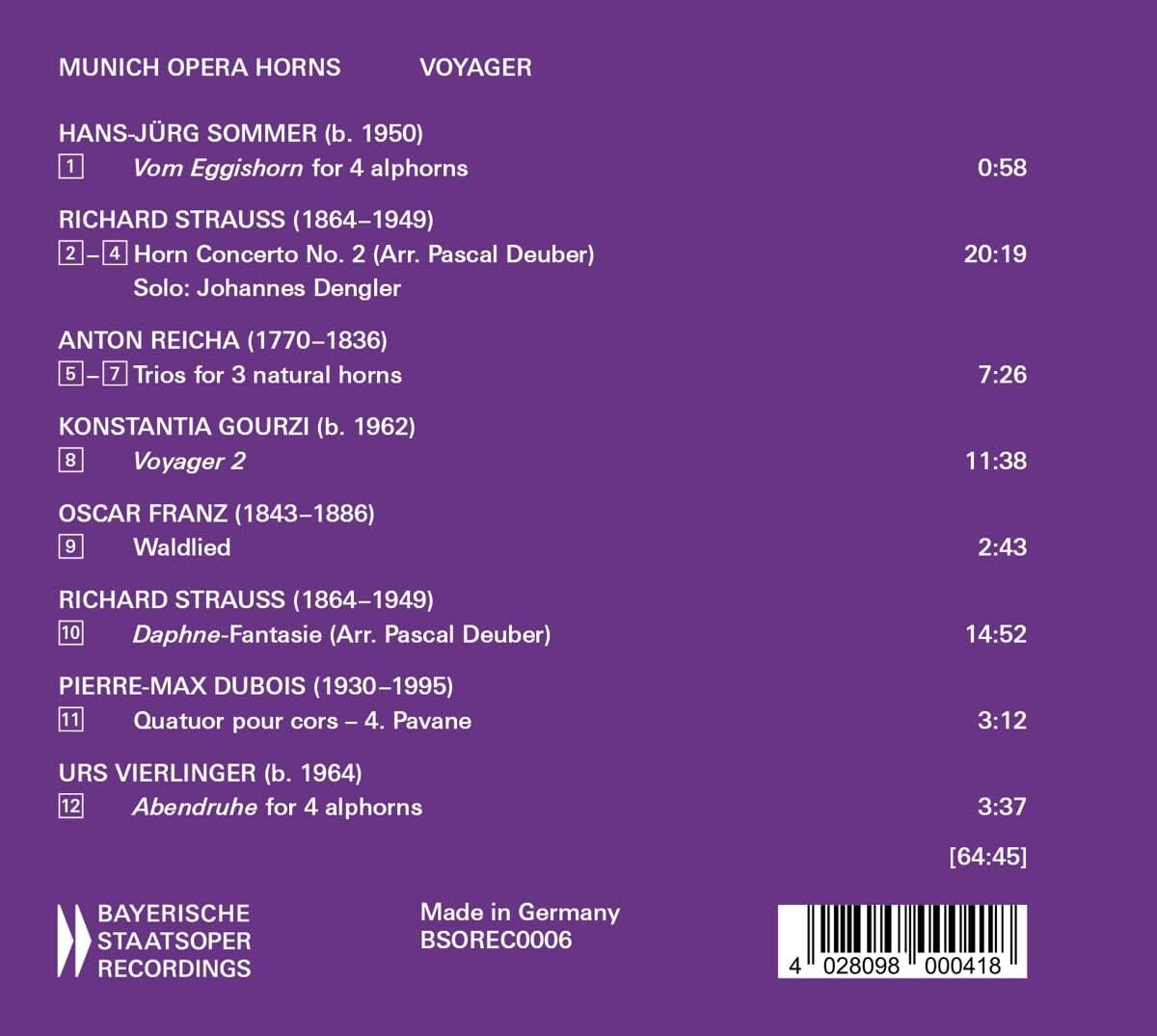 Munich Opera Horns: Voyager