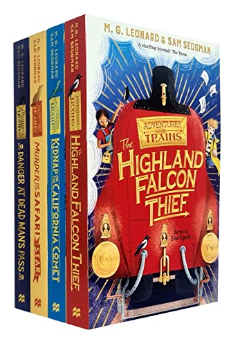 Adventures on Trains Series: 4 Books Collection