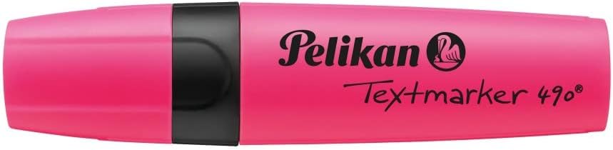 Pelikan 490 814102 Highlighter Pens Pack of 10 Fluorescent Pink