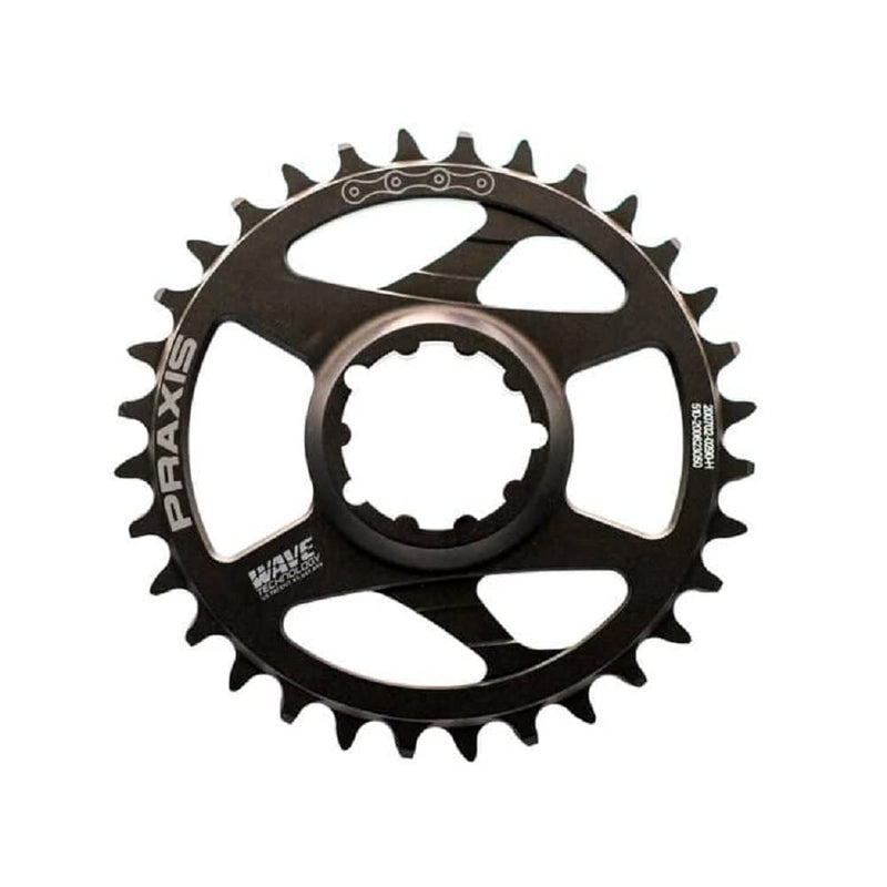 Praxis Works Wave 1x Chainring, 0mm Offset, 32t - 32-900