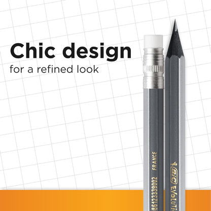 BIC Evolution Black HB Pencils - Box of 12 unique