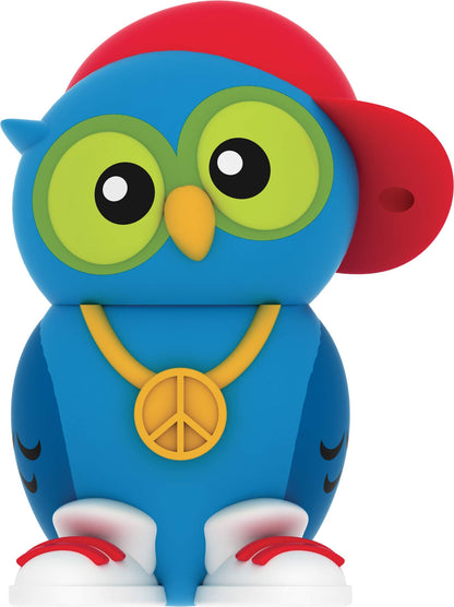 EMTEC Clé USB 2.0 Compatible M341 DJ Owl - 16Go, Black Dj Owl 16 gb