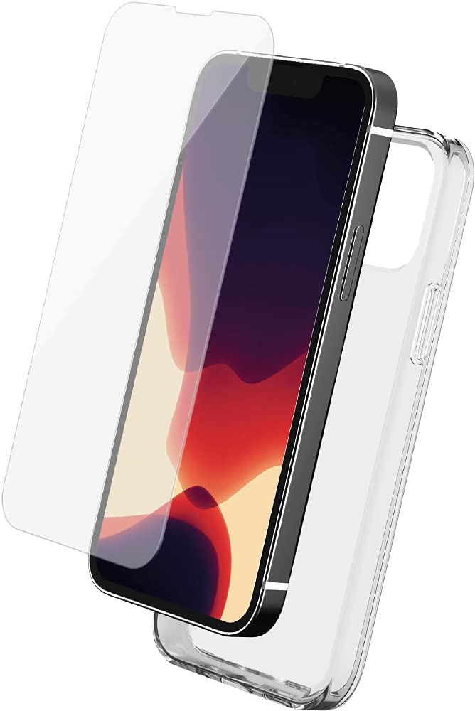 Big Ben iPhone 13 Back Case + 2.5D Tempered Glass Screen Protector