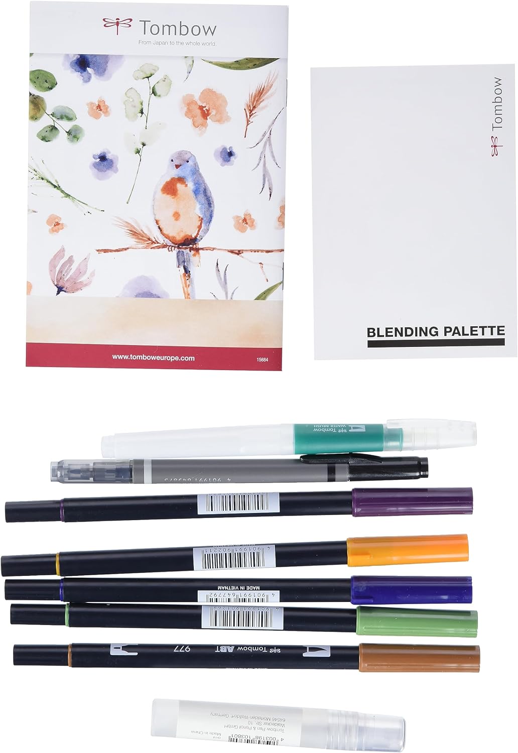 Tombow Watercolouring Set - Nature Multicolor,WCS-NAT