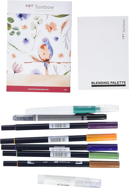 Tombow Watercolouring Set - Nature Multicolor,WCS-NAT