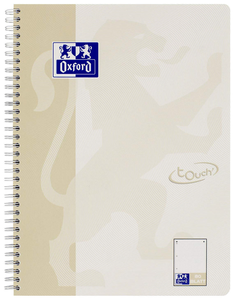 Oxford Touch College Notepad B5 Squared 80 Sheets