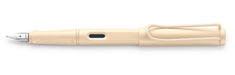Lamy Safari Cosy Fountain Pen 020 Special Edition, Modern Fountain Pen in Cream Colour with Ergonomic Grip and Timeless Design, Nib Size M, Special Model, Pack of 1 Nib M cream