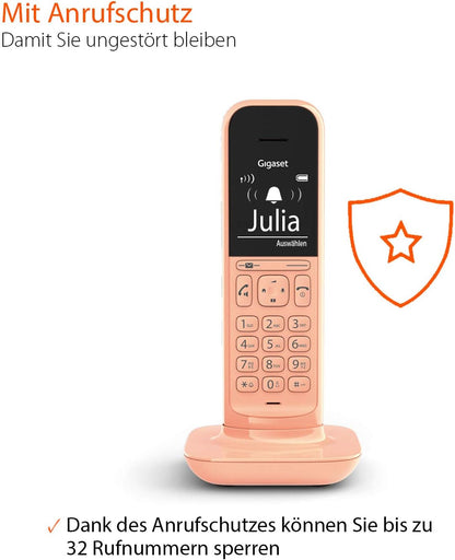 Gigaset CL390HX Zusatz-Mobilteil cantaloupe